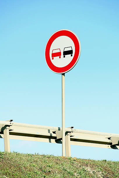 istock Road traffic sign (no overtaking) 116834701