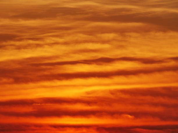 istock beautiful golden sunset sky landscape 1168353820