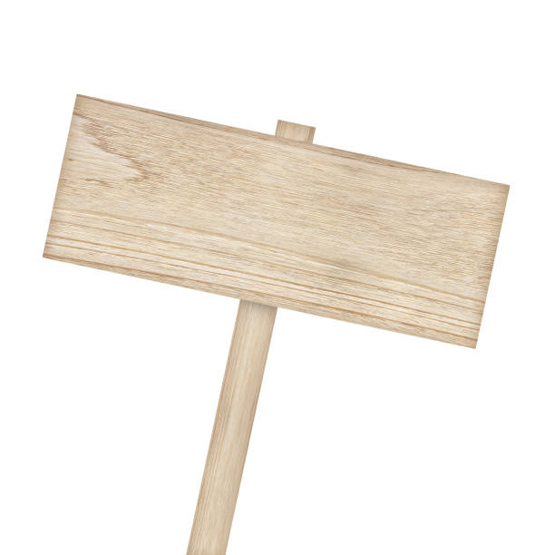 istock Wooden sign isolated on white background 1168354082