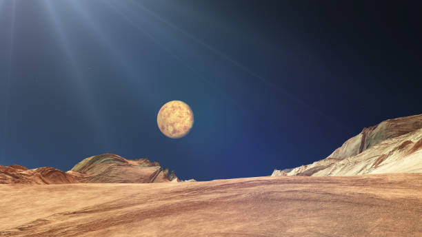 istock space mars terrain aerial shot 1168360004