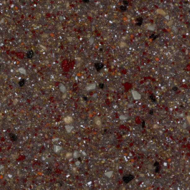 istock Close up of synthetic acrylic quartz stone texture. 1168384355