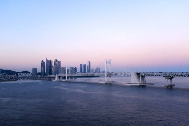 istock Gwangan Bridge (Diamond Bridge) in Busan, South Korea 1168385244