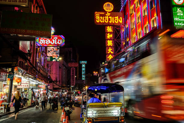 chinatown yaowarat - krungthep zdjęcia i obrazy z banku zdjęć