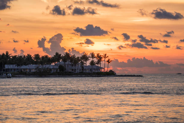 istock Beautiful sunset in Key West. Miami, Florida 1168410467