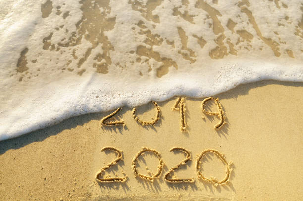 istock New Year 2020 on the beach 1168411815