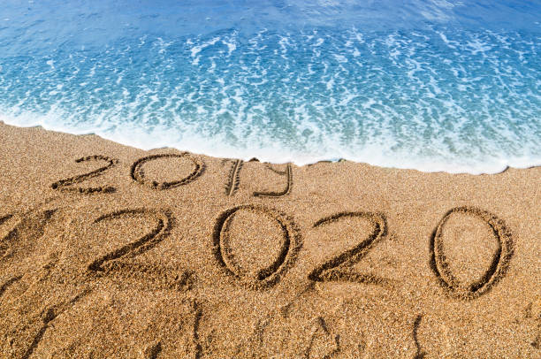 istock New Year 2020 on the beach 1168411856