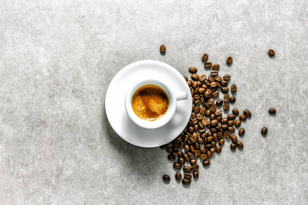istock Cup of fresh made coffee served in cup 1168414983