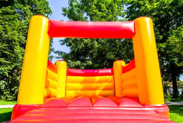 Photo of new bouncy castle