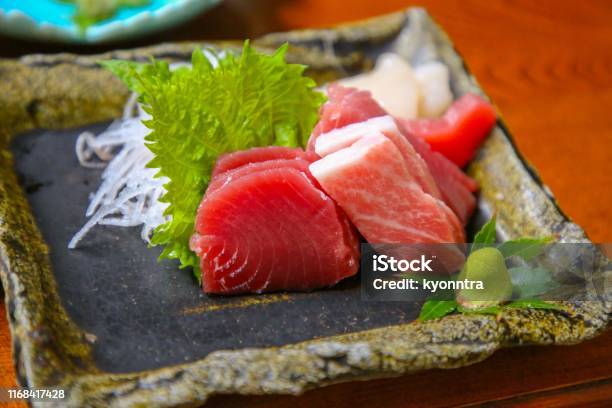 Fatty Tuna Sashimi Stock Photo - Download Image Now - Wahoo - Fish, Cooking, Fish