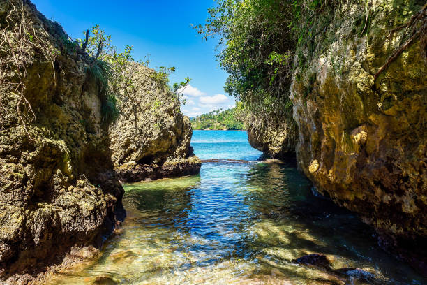 View of Fuerte de la Punta in Baracoa, Cuba View of Fuerte de la Punta in Baracoa the tropical island Cuba. baracoa stock pictures, royalty-free photos & images