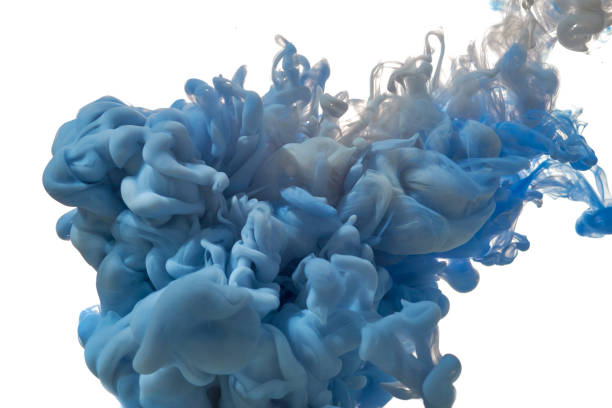 istock nk in water. Splash acrilyc paint mixing. Multicolored liquid dye. Abstract  sculpture background color 1168421145