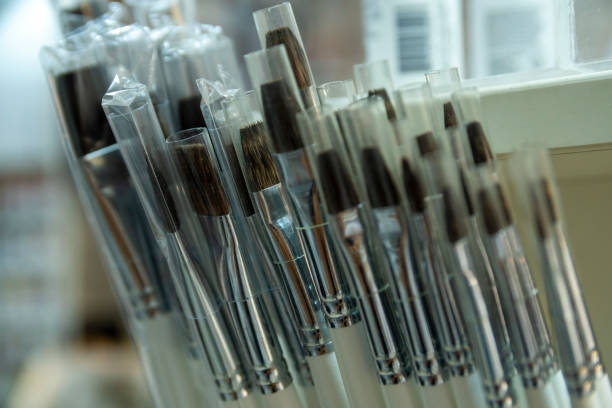 istock Artist's painting brushes in art store. 1168422928