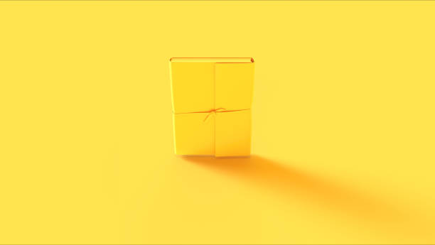 istock Yellow Notebook Tied with a Ribbon 1168423312
