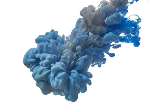 istock nk in water. Splash acrilyc paint mixing. Multicolored liquid dye. Abstract  sculpture background color 1168423694