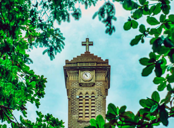istock Nha Trang city. Cathedral chapel against the sky 1168426857