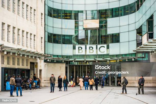 Bbc Broadcasting House In London Stock Photo - Download Image Now - BBC, Headquarters, London - England