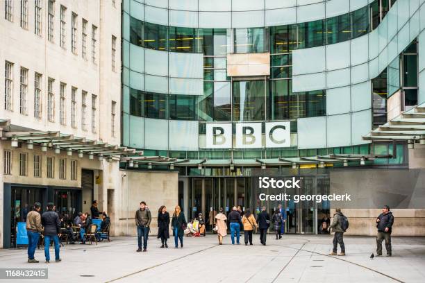 Bbc Broadcasting House In London Stock Photo - Download Image Now - BBC, London - England, Building Exterior