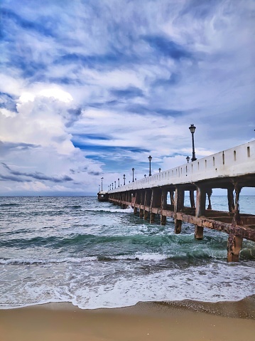 Puducherry, centuries before its merger with India in 1954, was a Port City and flourished as a Centre of International Trade and Commerce. The commercial history of Puducherry, dates back to the Roman Empire. The remnants of the ancient port town 