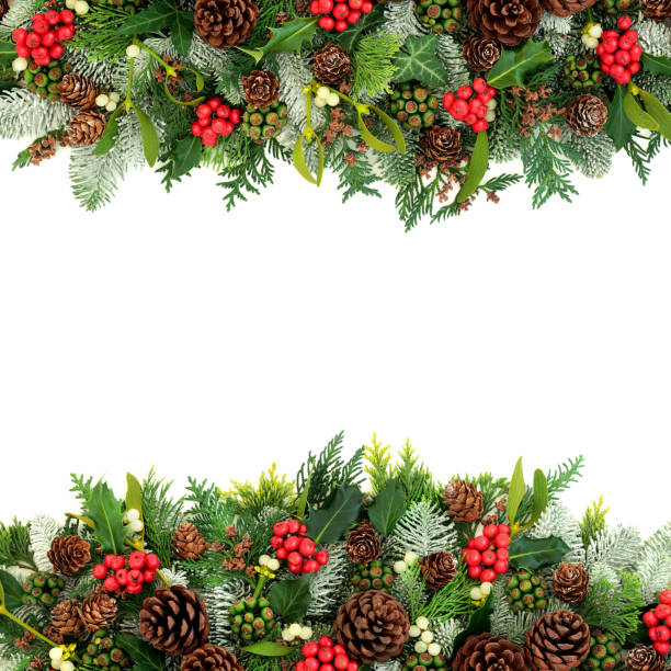 istock Christmas and Winter Background Border 1168437029
