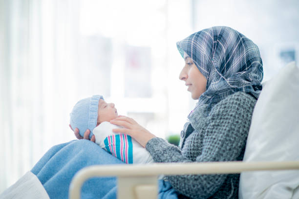 istock Muslim mother and baby 1168439079