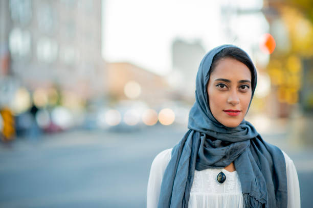 istock Happy muslim woman 1168439609