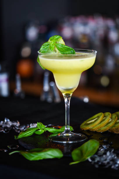 istock kiwi cooler cocktail with fresh basil & ice 1168444954