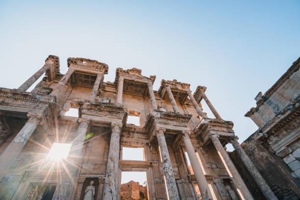 istock Library of Celsus in Ephesus Ancient City 1168445899