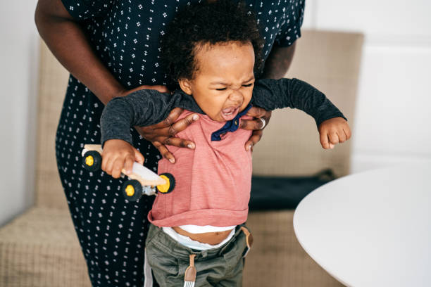 istock Tantrum in toddlers 1168447965