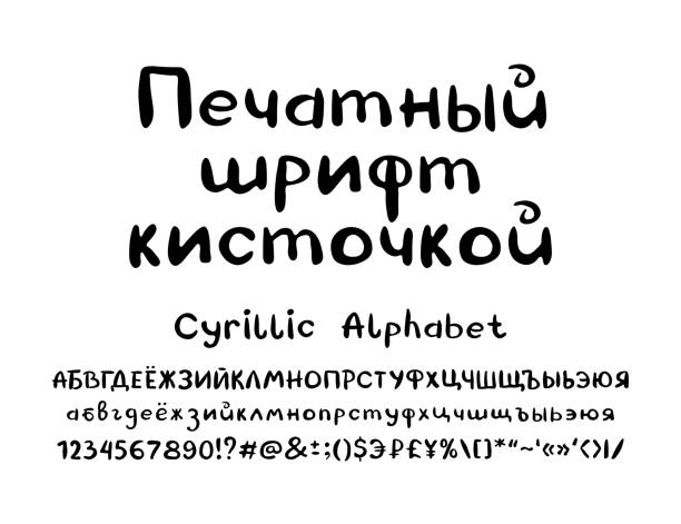 Ascii Russian 27,800+ Russian Alphabets Stock Illustrations, Royalty-Free Vector ...