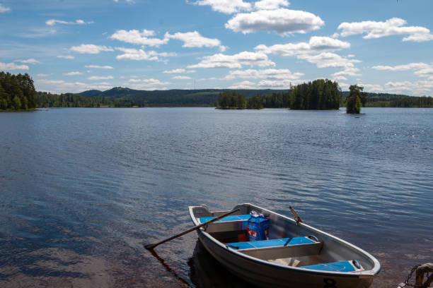 istock Beautiful lake view at safssjon lake 1168454886