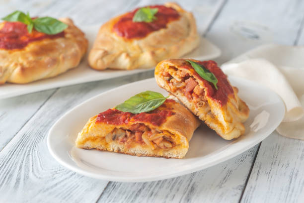 istock Homemade calzone on the plate 1168454960