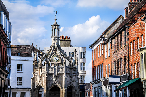 Chichester Cross Clock In West Sussex, England