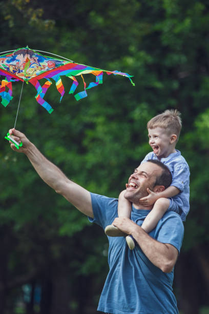 istock Single father and son hanging out outdoors 1168457291