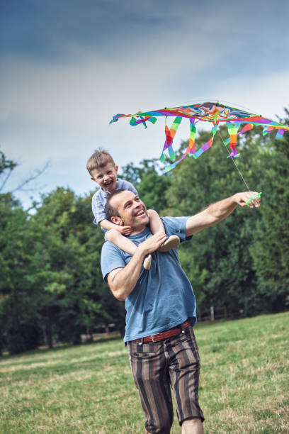 istock Single father and son hanging out outdoors 1168457399