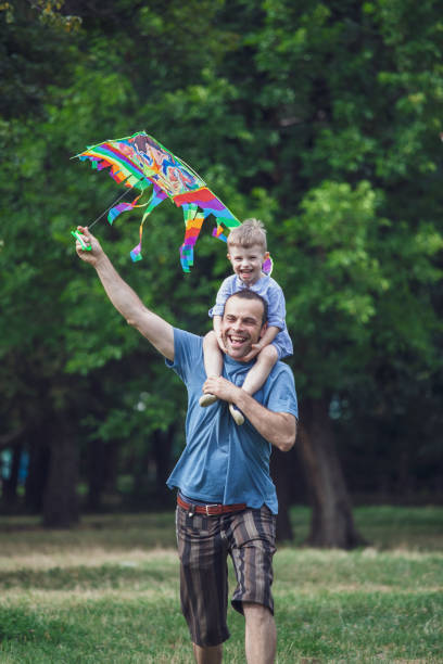 istock Single father and son hanging out outdoors 1168457842