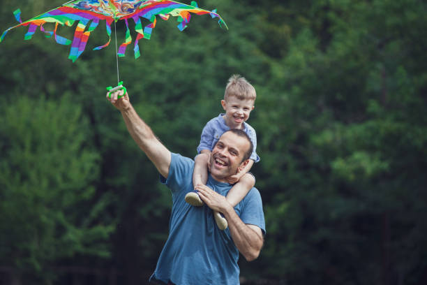 istock Single father and son hanging out outdoors 1168457874