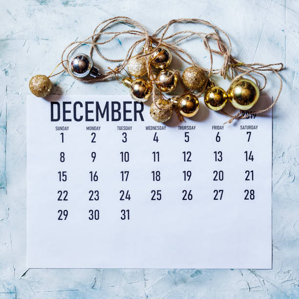 istock December 2019 monthly Calendar 1168460215