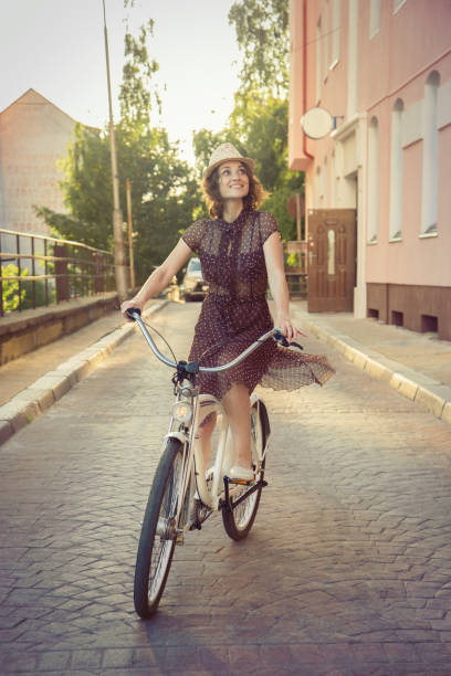 istock woman with bicycle 1168462651