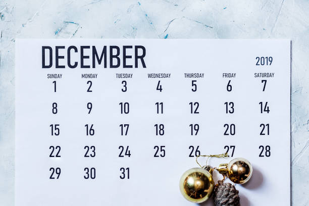 istock December 2019 monthly Calendar 1168463995