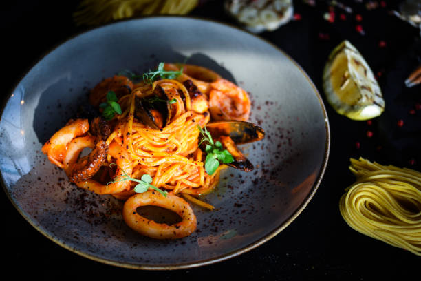 istock italian home made pasta with fresh seafood 1168465939