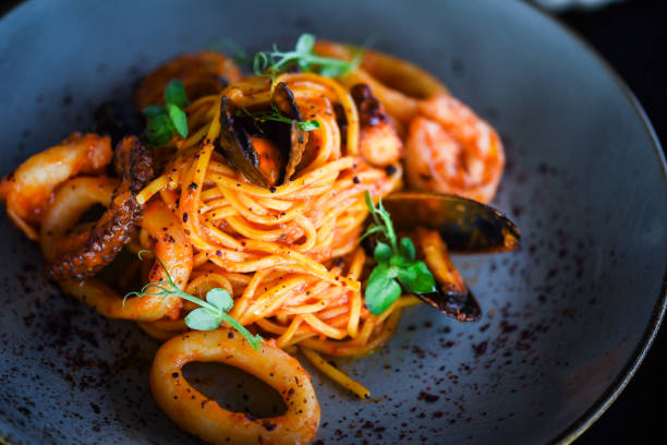 istock italian home made pasta with fresh seafood 1168465961