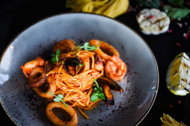 istock italian home made pasta with fresh seafood 1168465962