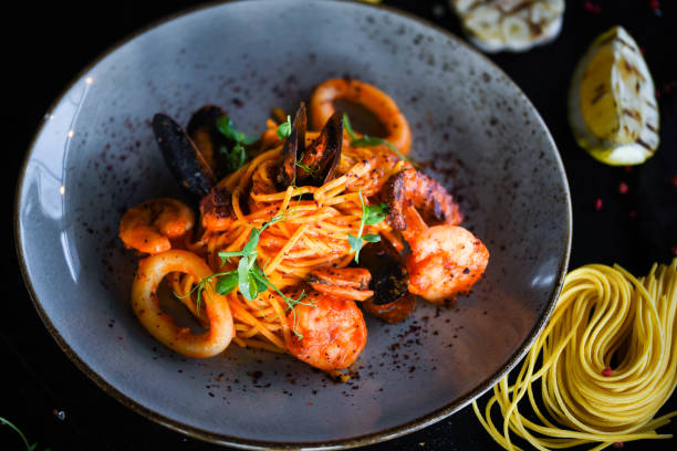 istock italian home made pasta with fresh seafood 1168466097