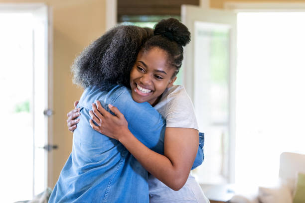 istock Young woman hugs her mature mom 1168467405