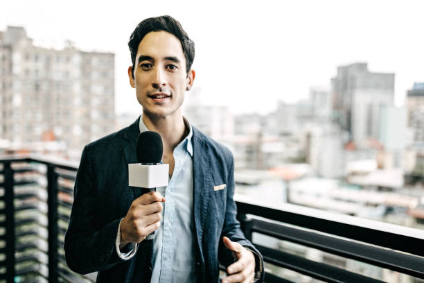 istock News Reporter On the Set 1168469164