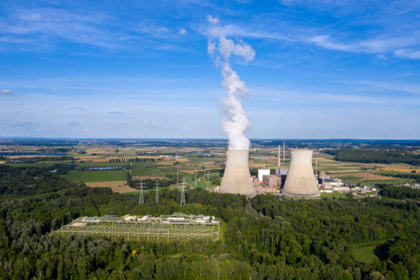 istock Power Station, Aerial View 1168480346