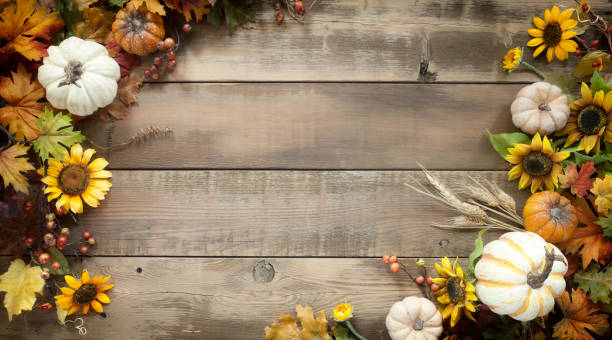 istock Autumn background on Wood 1168483494
