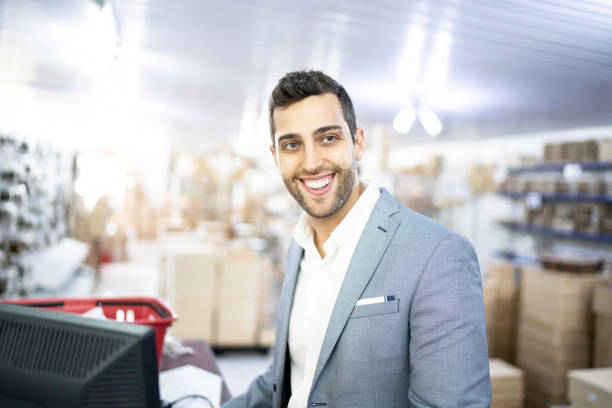 istock Portrait of a young business owner using computer in a store 1168490231