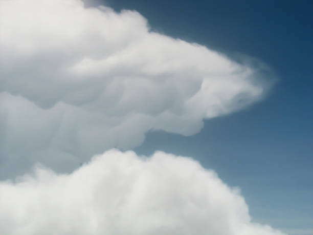 Photo of Puffy white cloud anvil