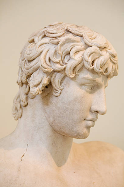 istock Ancient Greek Marble bust of Antinoos 116849162